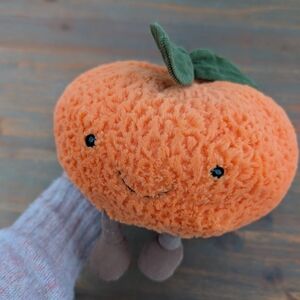 Jellycat Fuzzy Orange Plush